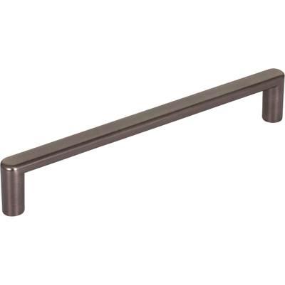160 mm Center-to-Center Brushed Pewter Gibson Cabinet Pull