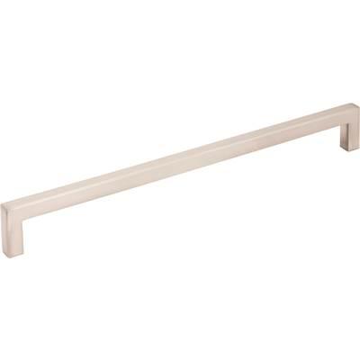 224 mm Center-to-Center Satin Nickel Square Stanton Cabinet Bar Pull by Hardware Resources