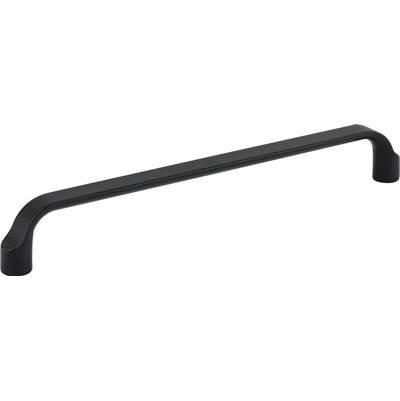 192 mm Center-to-Center Matte Black Brenton Cabinet Pull by Hardware Resources