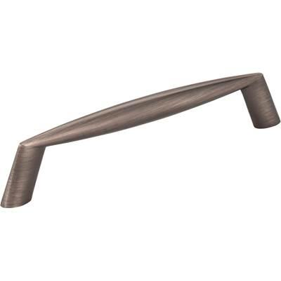 128 mm Center-to-Center Brushed Pewter Zachary Cabinet Pull by Hardware Resources