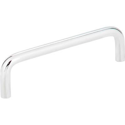 4'' Center-to-Center Polished Chrome Torino Cabinet Wire Pull by Hardware Resources
