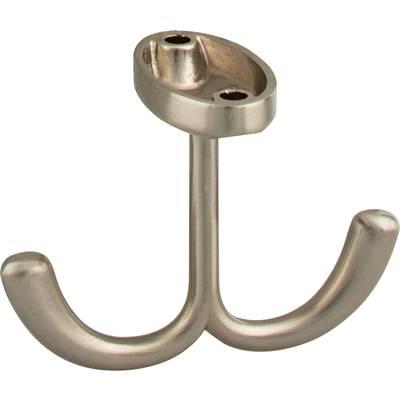 1-9/16'' Satin Nickel Double Prong Ceiling Mounted Hook by Hardware Resources