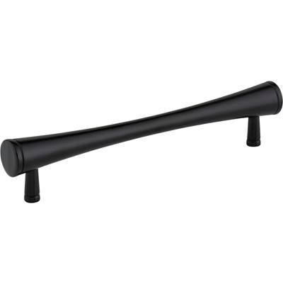 128 mm Center-to-Center Matte Black Sedona Cabinet Pull by Hardware Resources
