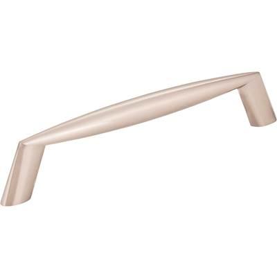 128 mm Center-to-Center Satin Nickel Zachary Cabinet Pull by Hardware Resources