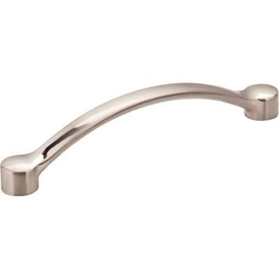 128 mm Center-to-Center Satin Nickel Arched Belfast Cabinet Pull by Hardware Resources