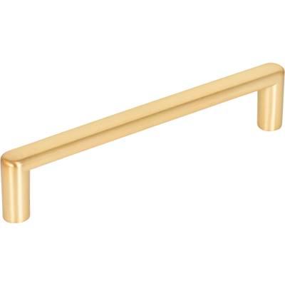 128 mm Center-to-Center Brushed Gold Gibson Cabinet Pull by Hardware Resources