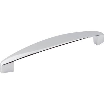 128 mm Center-to-Center Polished Chrome Asymmetrical Belfast Cabinet Pull