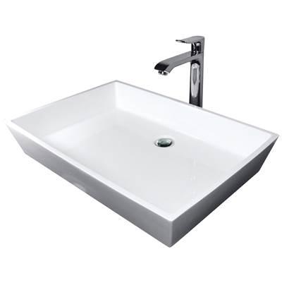 ELLIPSE 22X15 SOLID SURFACE SINK - ALMOND by Hydro Systems