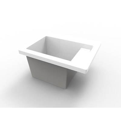 ARC 22X14 SOLID SURFACE SINK - WHITE by Hydro Systems