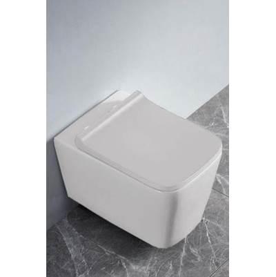 Baxter Wallhung Toilet Bowl Square White by Icera