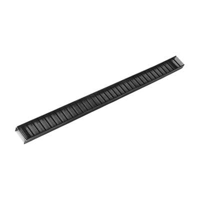 Infinity Drain 24'' Wedge Wire Grate for FXAS 65/FFAS 65/FCSAS 65 in - Matte Black