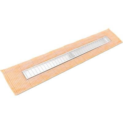 Infinity Drain 60'' FCS Series Complete Kit with 2 1/2'' Wedge Wire Grate in Matte White - Matte... by Infinity Drain