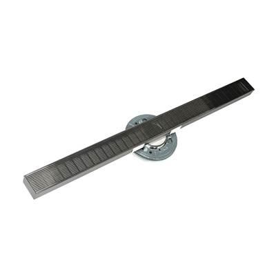 Infinity Drain 36'' S-stainless Steel Series High Flow Complete Kit with 2 1/2'' Wedge Wire Grate...