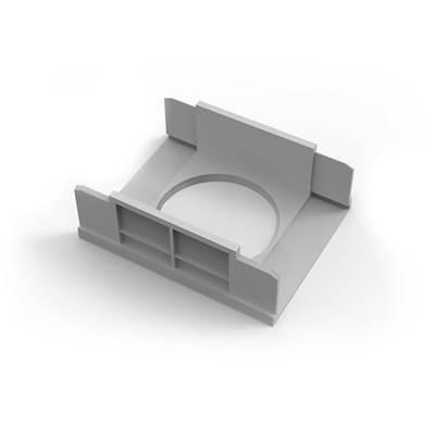 Infinity Drain 2 13/16'' PVC Outlet Section for S-lag/s-lt 65 Series by Infinity Drain