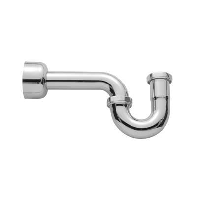 1 1/2'' P Trap with Round Box Escutcheon by Jaclo