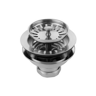 Adjustable Brass Strainer for Kitchen Sinks - Caramel Bronze