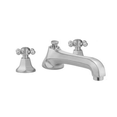 Astor Roman Tub Set with Low Spout and Ball Cross Handles by Jaclo