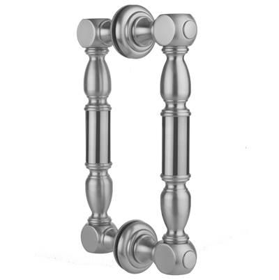 12'' H20 Back to Back Shower Door Pull with Finials