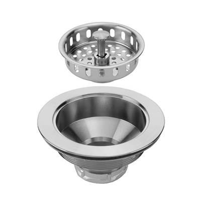 Brass Duo Strainer for Kitchen Sinks - Satin Cooper by Jaclo