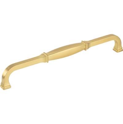 224 mm Center-to-Center Brushed Gold Audrey Cabinet Pull by Jeffrey Alexander