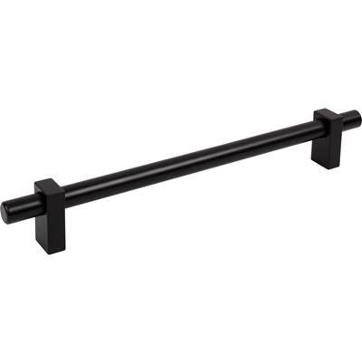 12'' Center-to-Center Matte Black Larkin Appliance Pull by Jeffrey Alexander