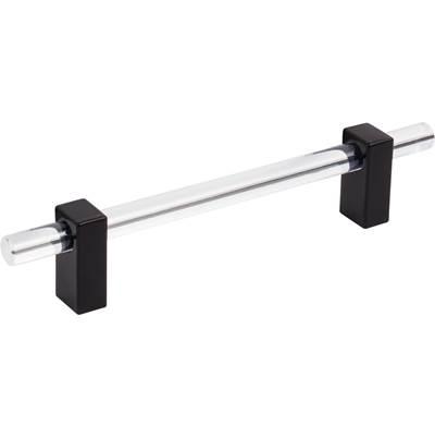 128 mm Center-to-Center Matte Black Spencer Cabinet Bar Pull by Jeffrey Alexander