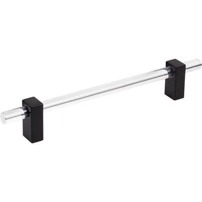 160 mm Center-to-Center Matte Black Spencer Cabinet Bar Pull by Jeffrey Alexander