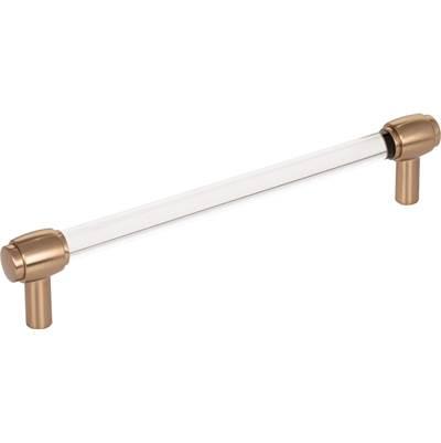 160 mm Center-to-Center Satin Bronze Carmen Cabinet Bar Pull by Jeffrey Alexander