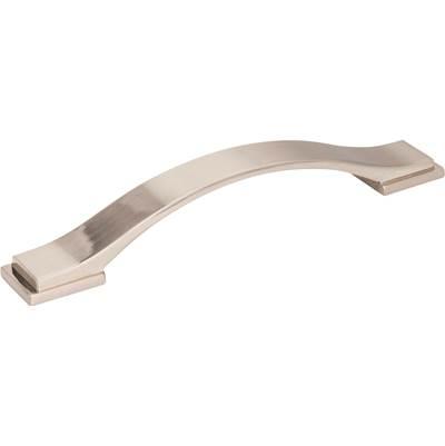 128 mm Center-to-Center Satin Nickel Strap Mirada Cabinet Pull by Jeffrey Alexander