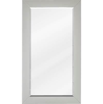 16 W x 1'' D x 28'' H Grey Cade mirror
