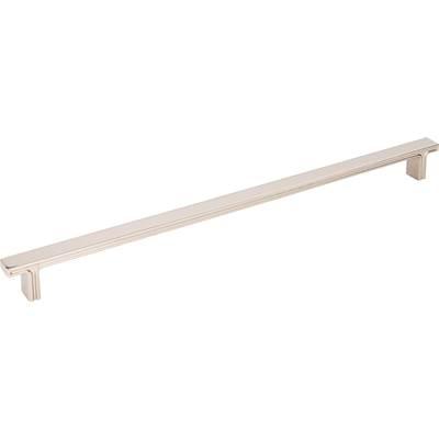 320 mm Center-to-Center Polished Nickel Square Anwick Cabinet Pull by Jeffrey Alexander