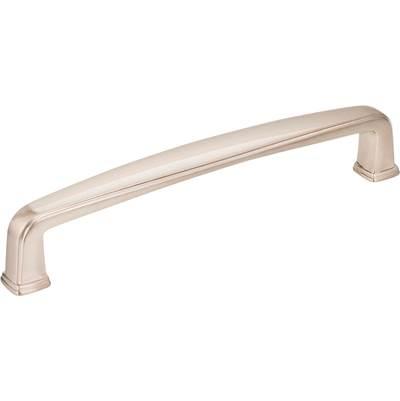 128 mm Center-to-Center Satin Nickel Square Milan 1 Cabinet Pull by Jeffrey Alexander