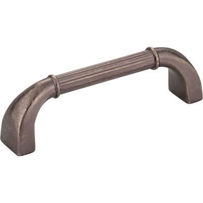 96 mm Center-to-Center Distressed Pewter Cordova Cabinet Pull by Jeffrey Alexander
