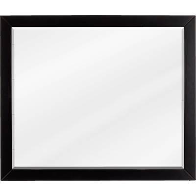 33'' W x 1'' D x 28'' H Black Cade mirror