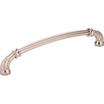 160 mm Center-to-Center Satin Nickel Lafayette Cabinet Pull by Jeffrey Alexander