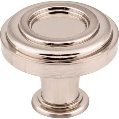 1-3/8'' Diameter Satin Nickel Ring Lafayette Cabinet Knob by Jeffrey Alexander
