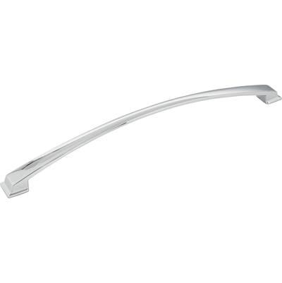 305 mm Center-to-Center Polished Chrome Arched Roman Cabinet Pull by Jeffrey Alexander