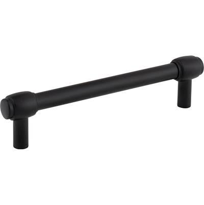 128 mm Center-to-Center Matte Black Hayworth Cabinet Bar Pull