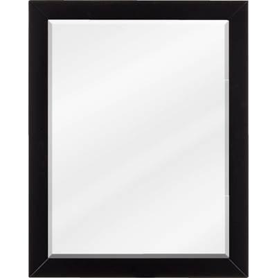 22'' W x 1'' D x 28'' H Black Cade mirror