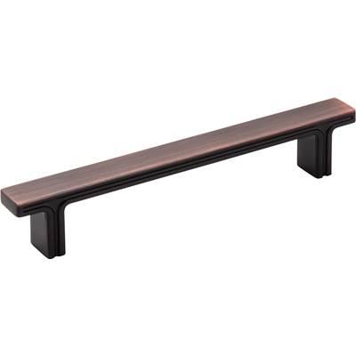 128 mm Center-to-Center Brushed Oil Rubbed Bronze Square Anwick Cabinet Pull