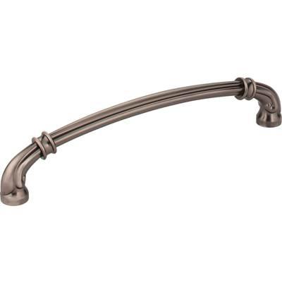 160 mm Center-to-Center Brushed Pewter Lafayette Cabinet Pull by Jeffrey Alexander