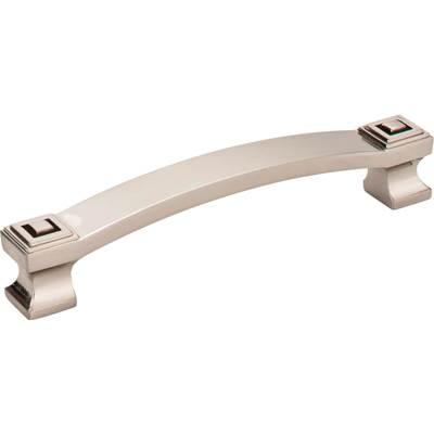 128 mm Center-to-Center Satin Nickel Square Delmar Cabinet Pull