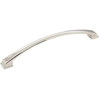 224 mm Center-to-Center Polished Nickel Arched Roman Cabinet Pull