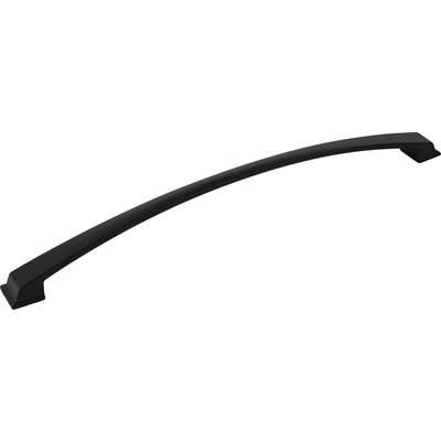 305 mm Center-to-Center Matte Black Arched Roman Cabinet Pull