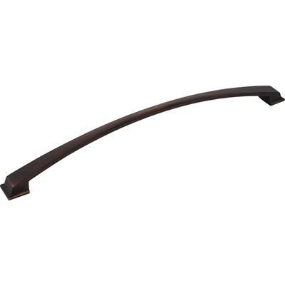 305 mm Center-to-Center Brushed Oil Rubbed Bronze Arched Roman Cabinet Pull