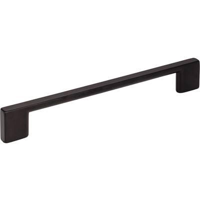 160 mm Center-to-Center Matte Black Square Sutton Cabinet Bar Pull by Jeffrey Alexander