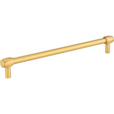 224 mm Center-to-Center Brushed Gold Hayworth Cabinet Bar Pull by Jeffrey Alexander