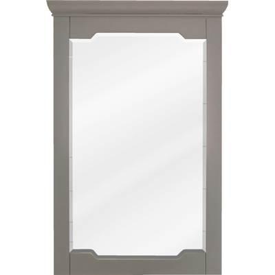 22'' W x 1-1/2'' D x 34'' H Grey Chatham mirror by Jeffrey Alexander