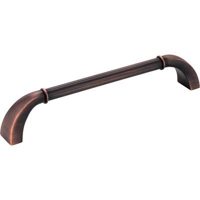 160 mm Center-to-Center Brushed Oil Rubbed Bronze Cordova Cabinet Pull by Jeffrey Alexander