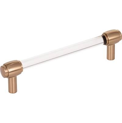 128 mm Center-to-Center Satin Bronze Carmen Cabinet Bar Pull